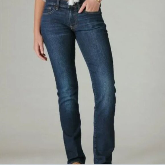 Lucky Brand Women's Resin Rinse Sweet and Straight Jeans‎ Size 12 (31) - Picture 1 of 14